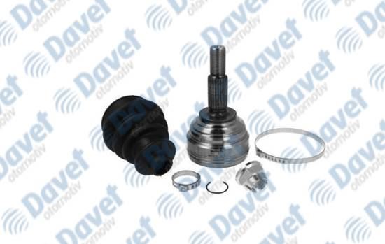 RN-1022 Aks Kafasi Sol-Sag On Dis 23x30x49 Uzunluk 145mm Renault Clio Iii 1.5 Dci 05-12 / Megane Ii 1.4i 16v - 1.5 Dci - 1.6i 16v 02-08 / Modus 1.5 Dci - 1.6i 16v 2004-/ Dacia Logan - Logan Mcv 1.5 Dci 04-12